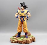 Estátua do anime Dragon Ball do personagem Son Goku com 32 centímetros