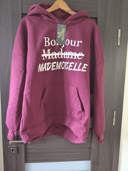 Bluza burgund nowa xl/xxl