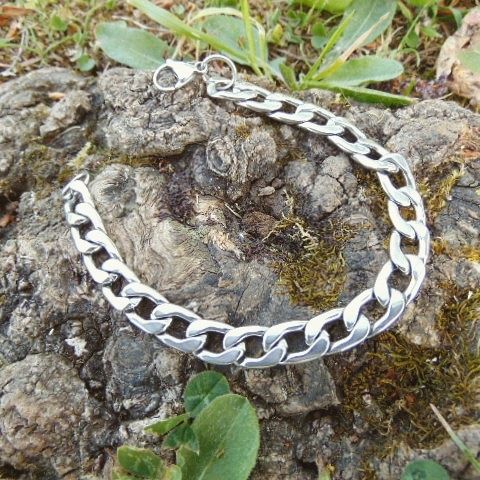 Pulseira de aço inoxidável