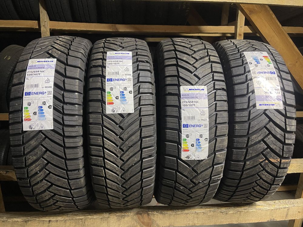 Шини НОВІ зима 215/65R16c Michelin Cross Climate 24рік 4шт