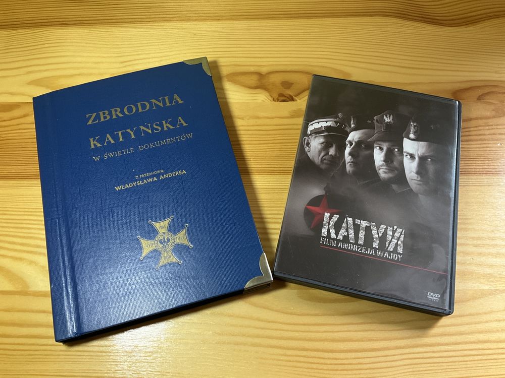 Zbrodnia katyńska w świetle dokumentów + DVD Katyń film Andrzeja Wajdy