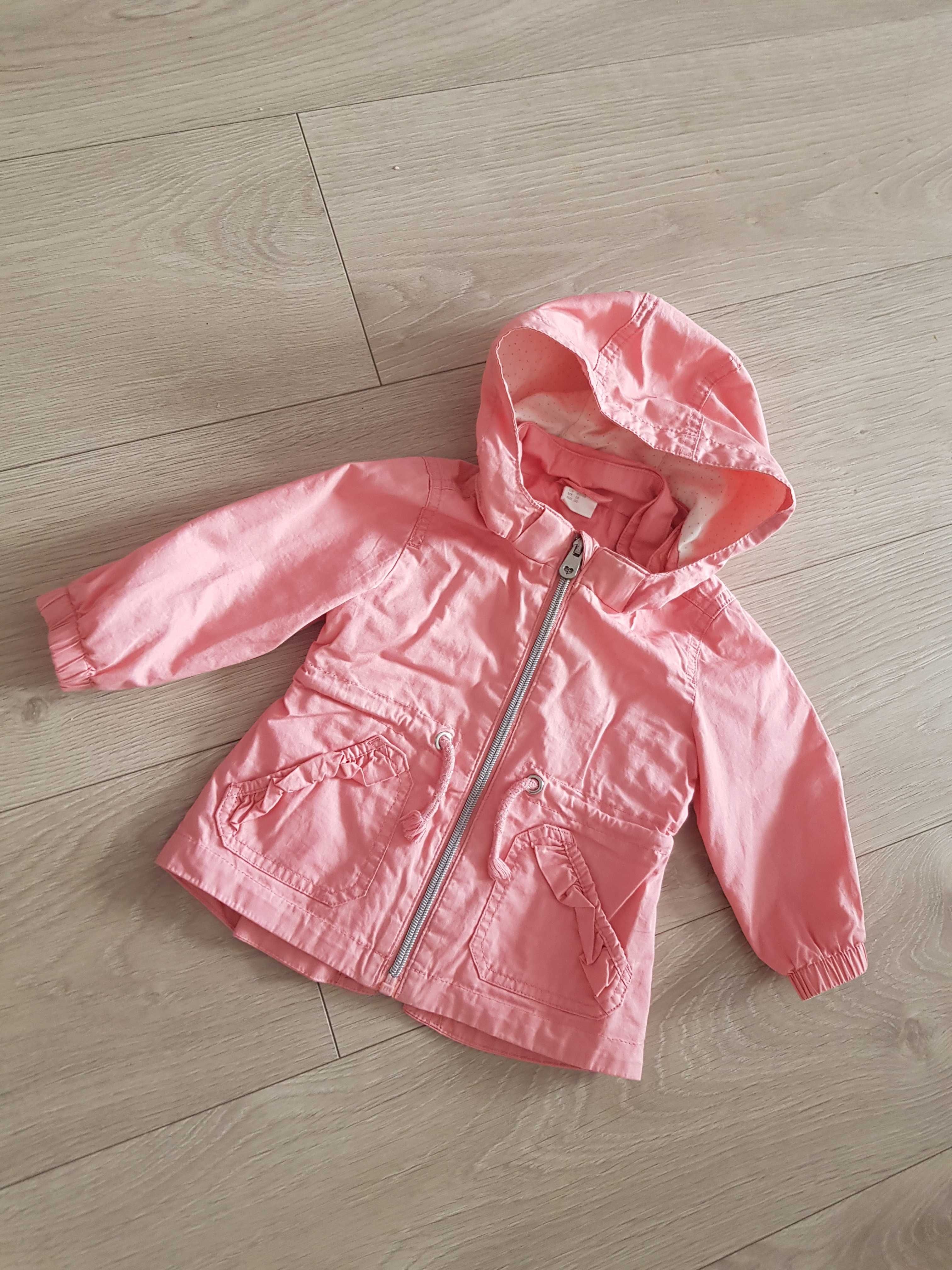 Płaszczyk parka kurtka H&M 68 stan idealny