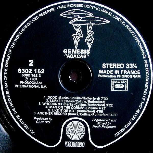 Genesis - Abacab