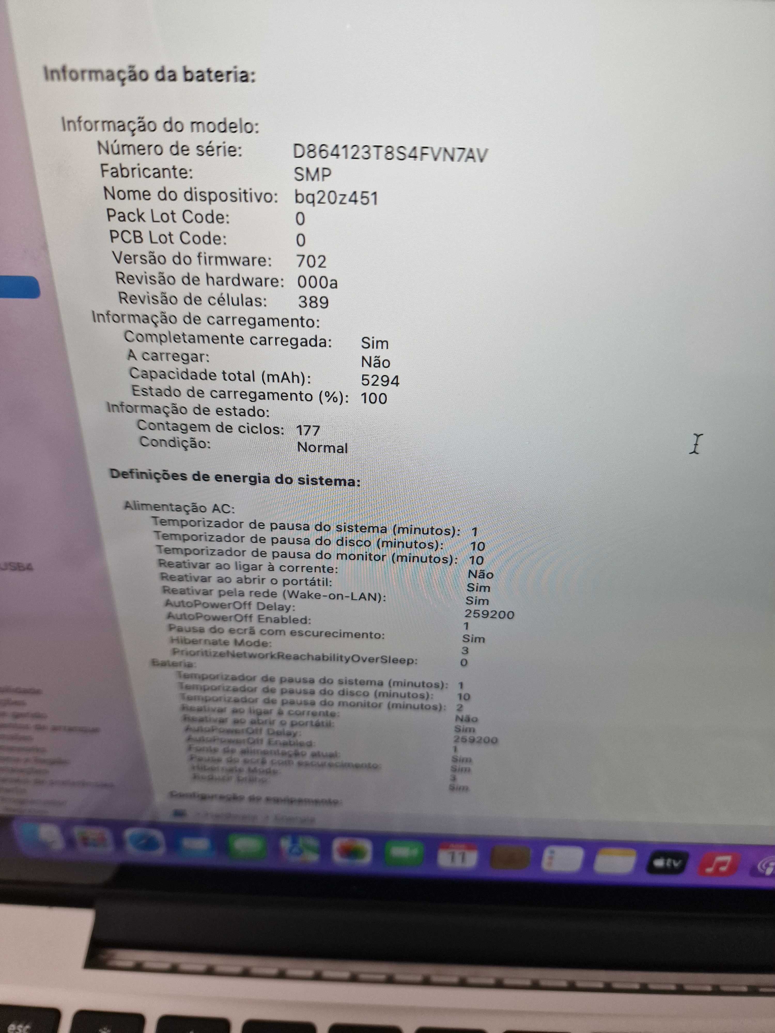 MacBook Pro 8gb RETINA 2015 ( com vários