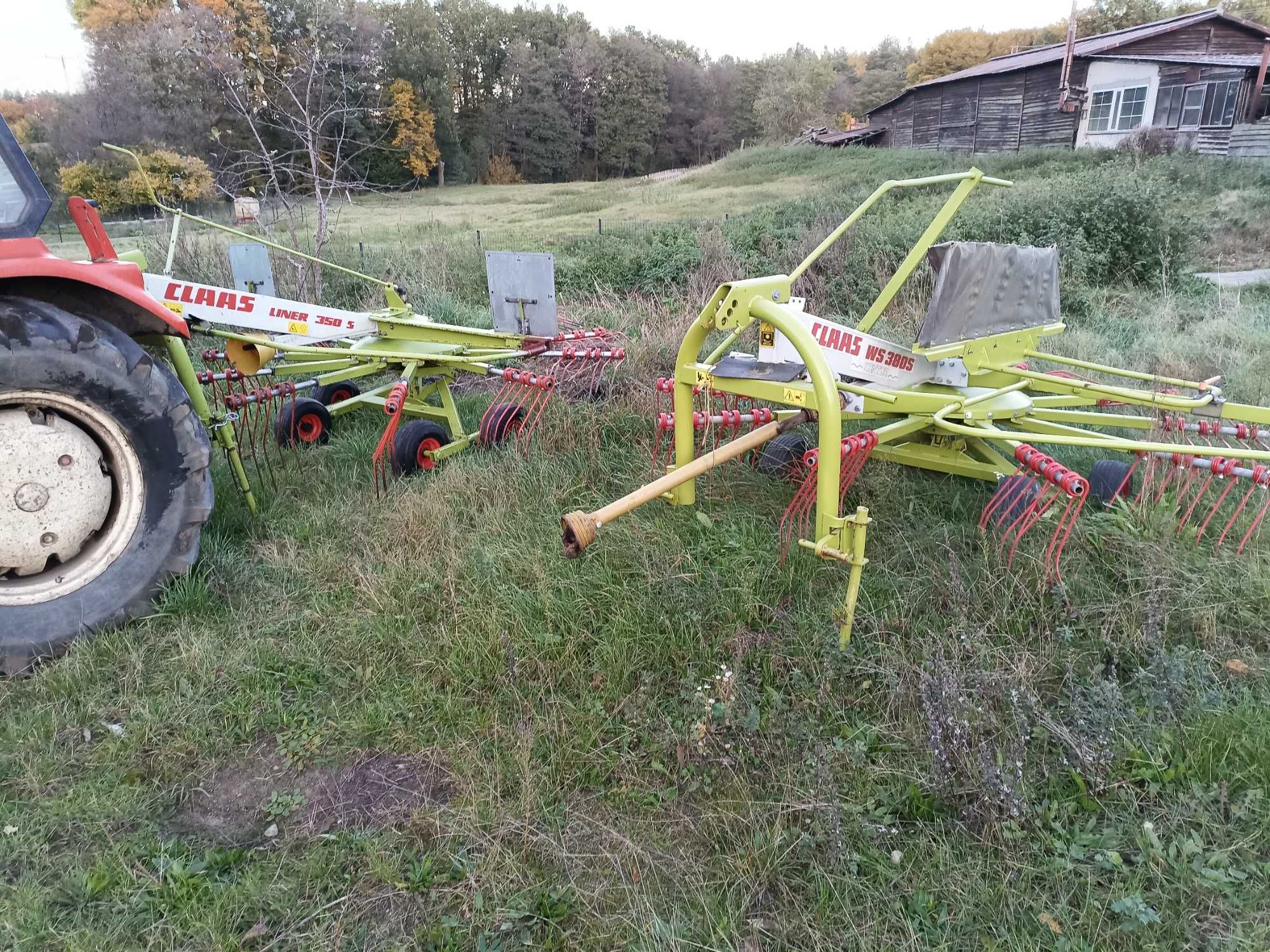 zgrabiarka class claas liner Ws contur 330 380/c 360 tandem z niemiec