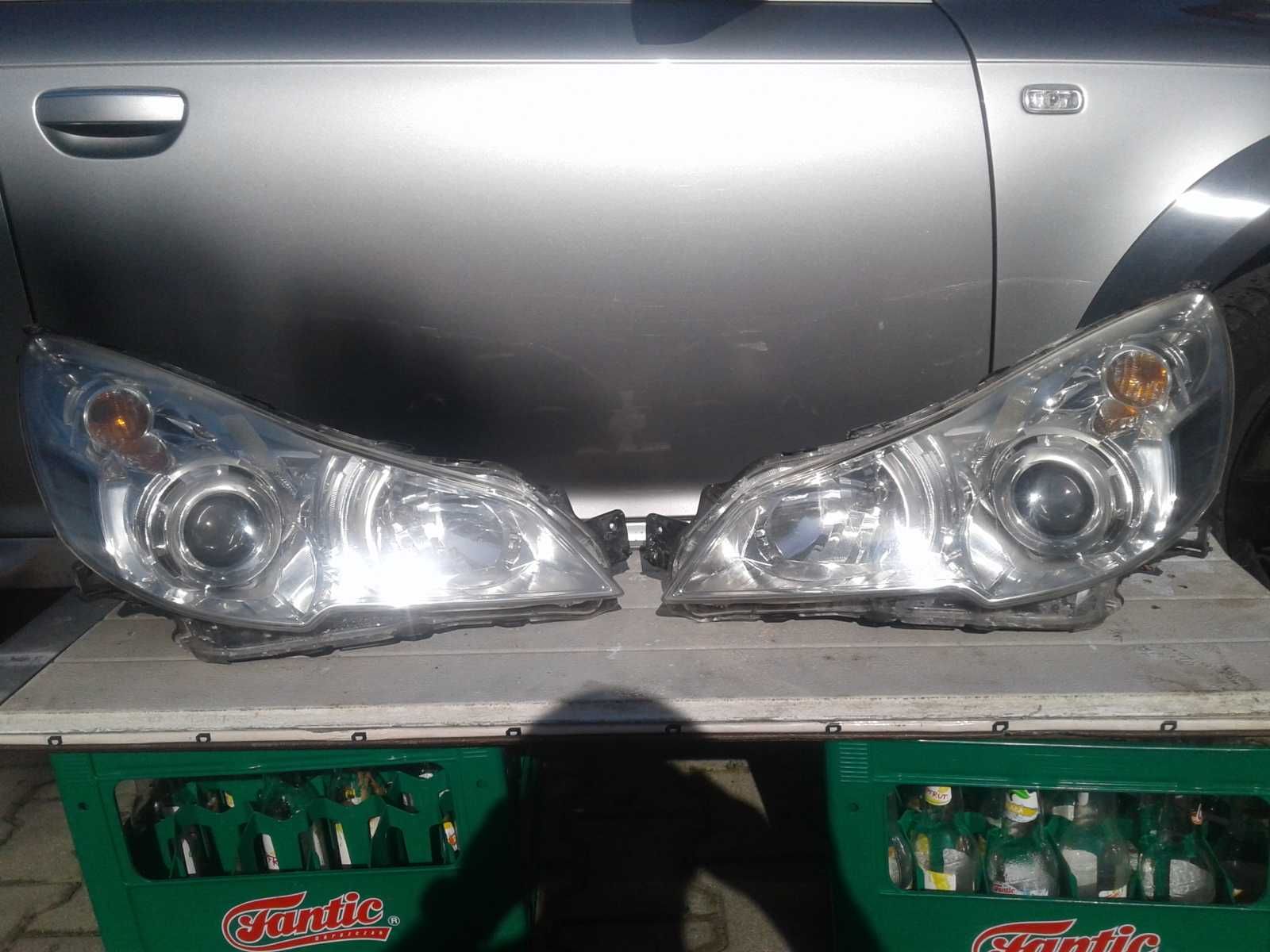 2 Lampy Przednie Przód Subaru Legacy Outback 4 Xenony Kompletne