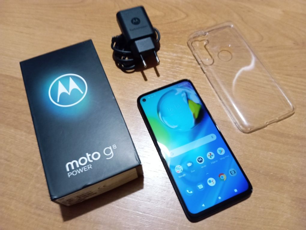 Motorola moto - g8 Power - Smartfon 6,4 cala - Pamięć 64/4GB + Etui