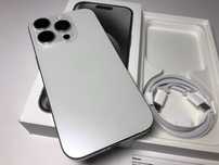 Iphone 15 Pro jak nowy gwarancja biały 128 GB bateria 100%