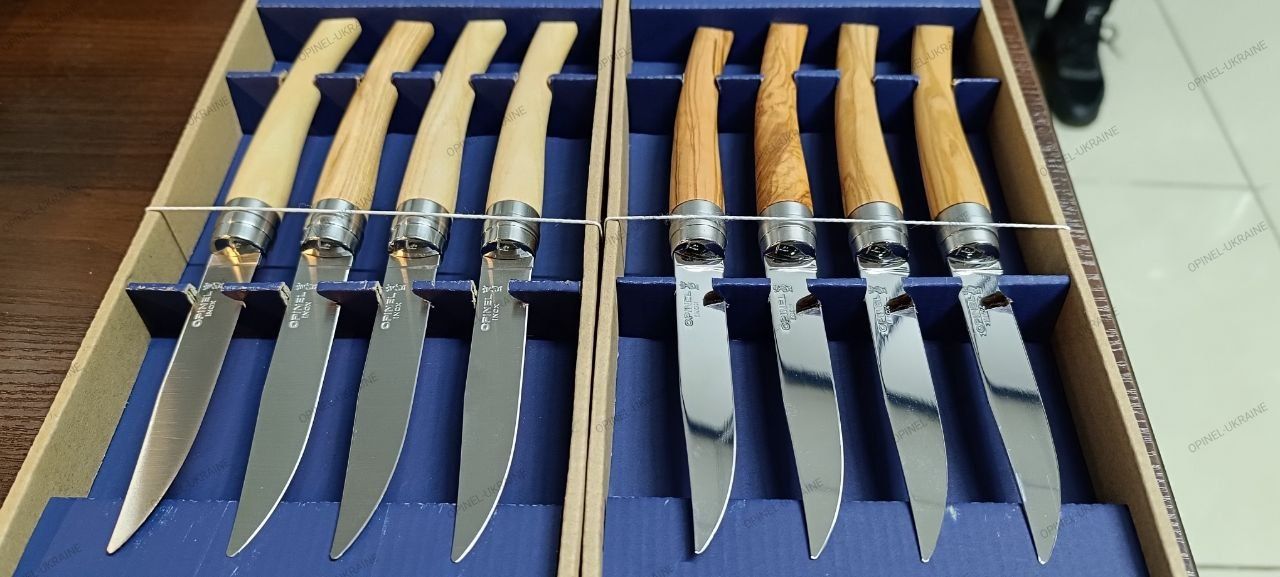 Opinel Table Chic набір з 4 столових ножів Франція нож для стейка