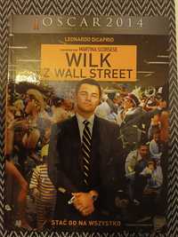 Książka z filmem na DVD "Wilk z Wall Street".