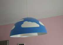 Lampa Ikea chmurki oświetlenie górne