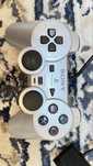 DualShock 2 Srebrny oryginalny pad PS2