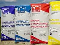 Rolas wylewka betonowa zaprawa murarska tynk cement wapno narzędzia