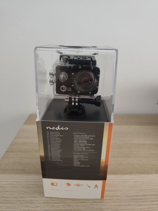 Action Camera Nedis (ainda na caixa)