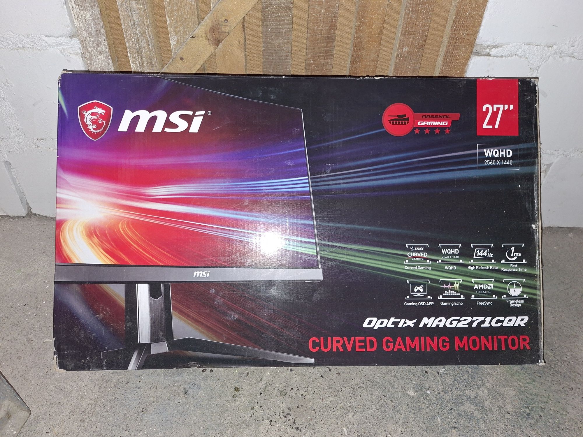 Monitor MSI MAG 271CQR