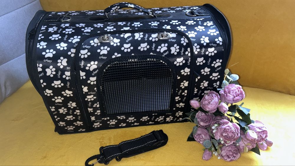 Duża Torba transportowa XL transporter dla psa kota 49cm łapki