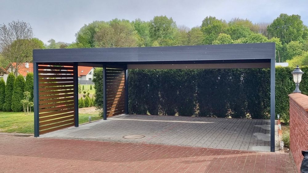 Carport 6x6 - wiata samochodowa garażowa dwustanowiskowa pod wymiar