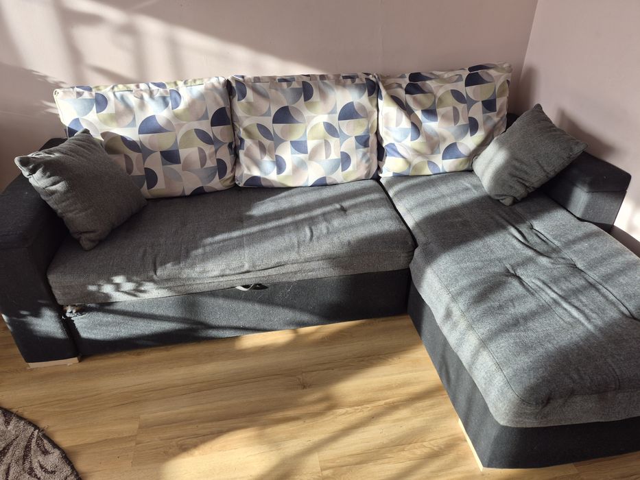 Narożnik z funkcją spania