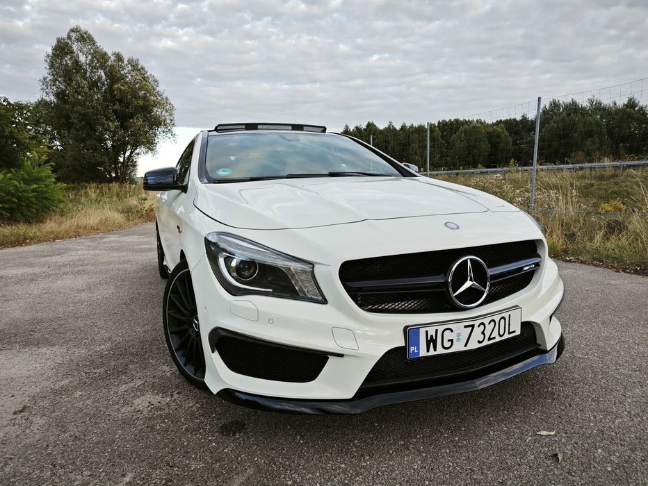 Mercedes-Benz CLA Europa, potwierdzony przebieg, recaro, wydech AMG Performance, prywatn