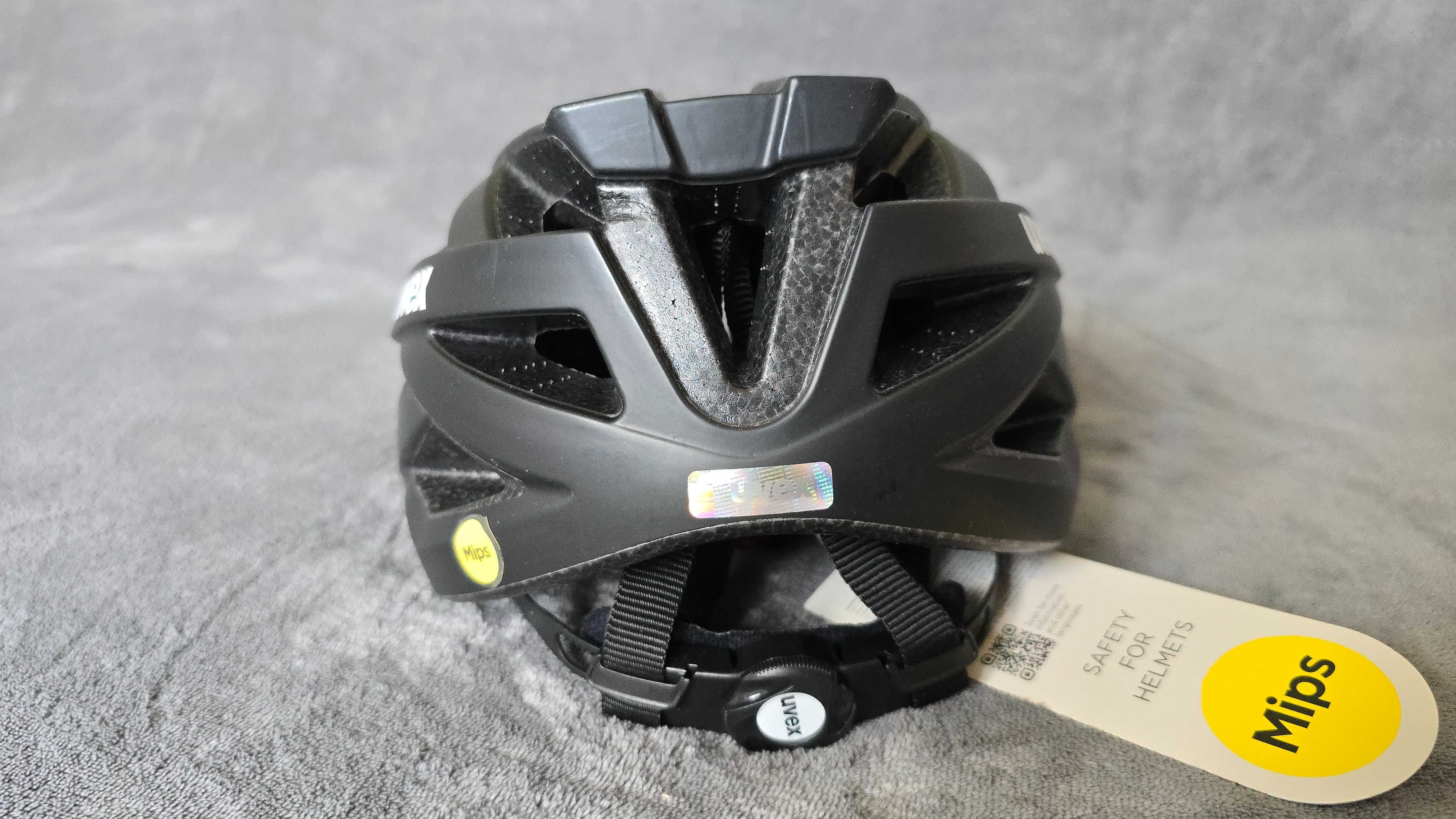 Kask mtb enduro UVEX I-VO CC MIPS czarny matt 52-57cm Ma Mikro Ryski