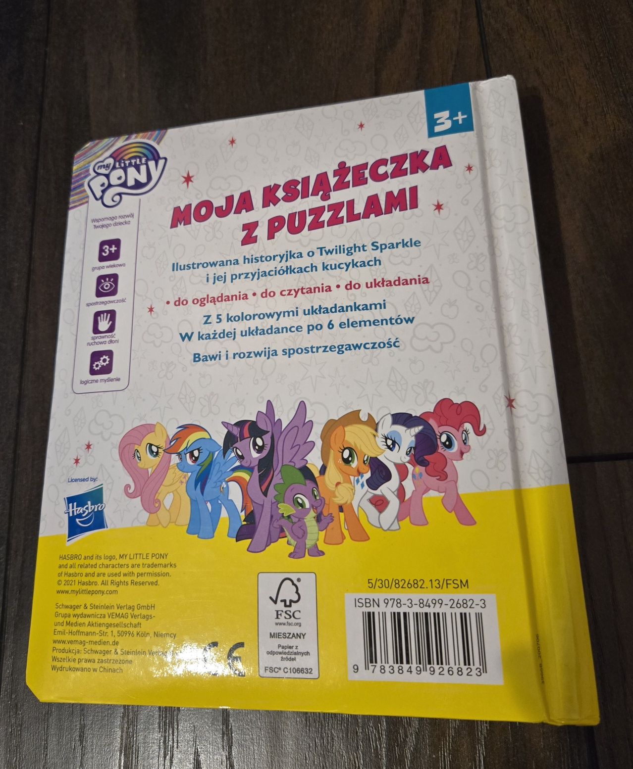 Książeczka z puzzlami my Little pony