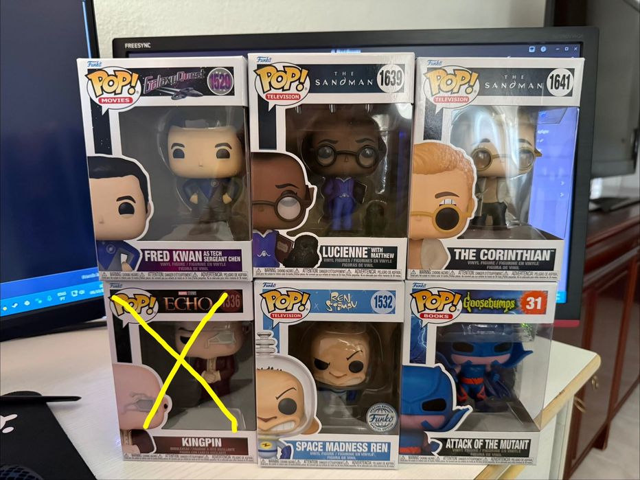 Funko Pops - Troca ou venda