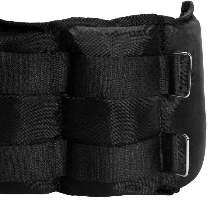 Obciążniki 2x5 kg na kostki lub nadgarstki czarne
