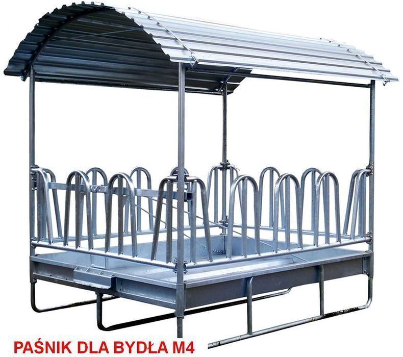 PAŚNIK OCYNKOWANY z daszkiem dla Bydła Koni Krów
