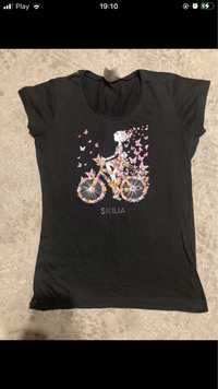 T-shirt z Sycylii rower