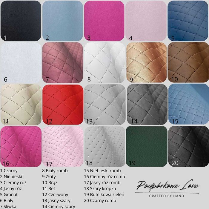 Podpórka do manicure LOFT, profesjonalna, różne kolory, N O W A ! ! !