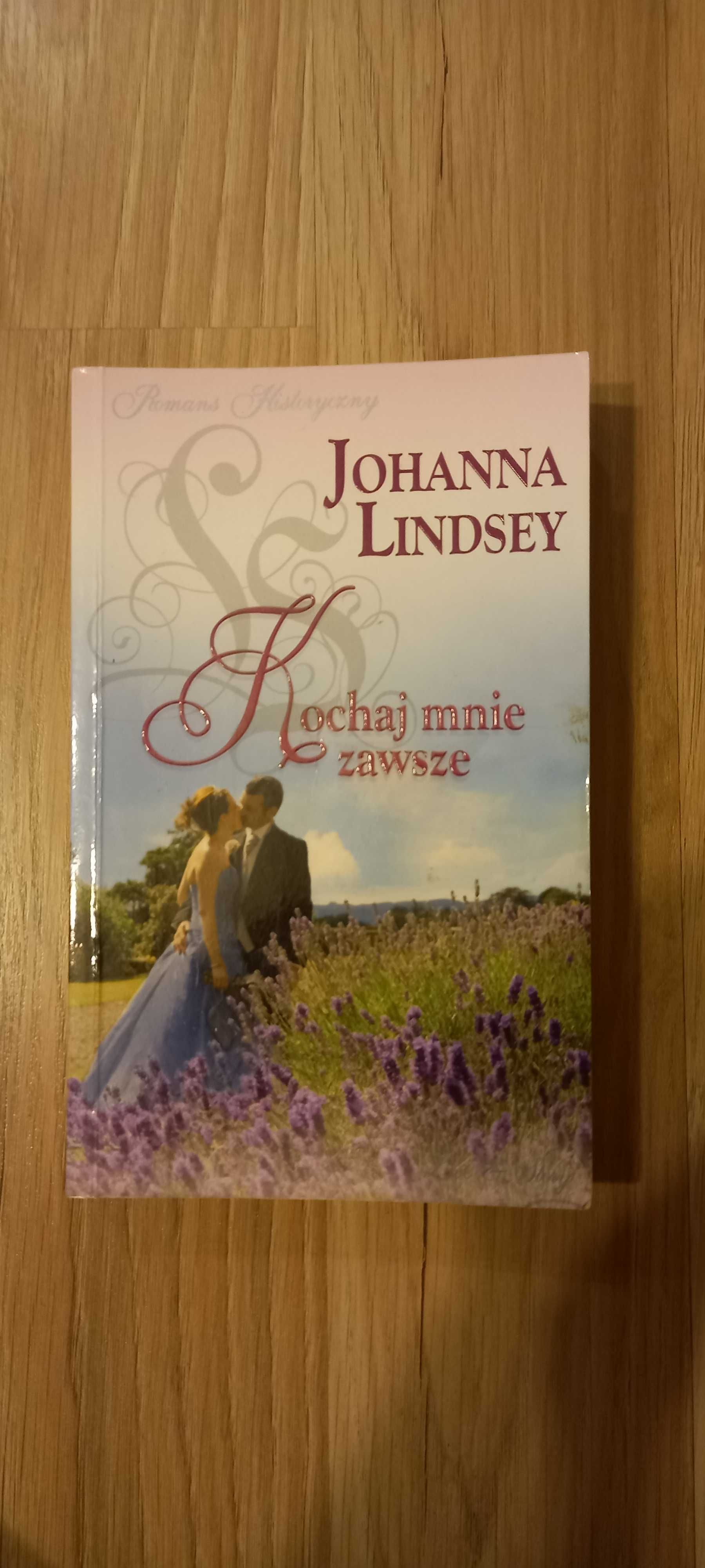 Zestaw książek z serii romanse historyczne autorki Johanny Lindsey