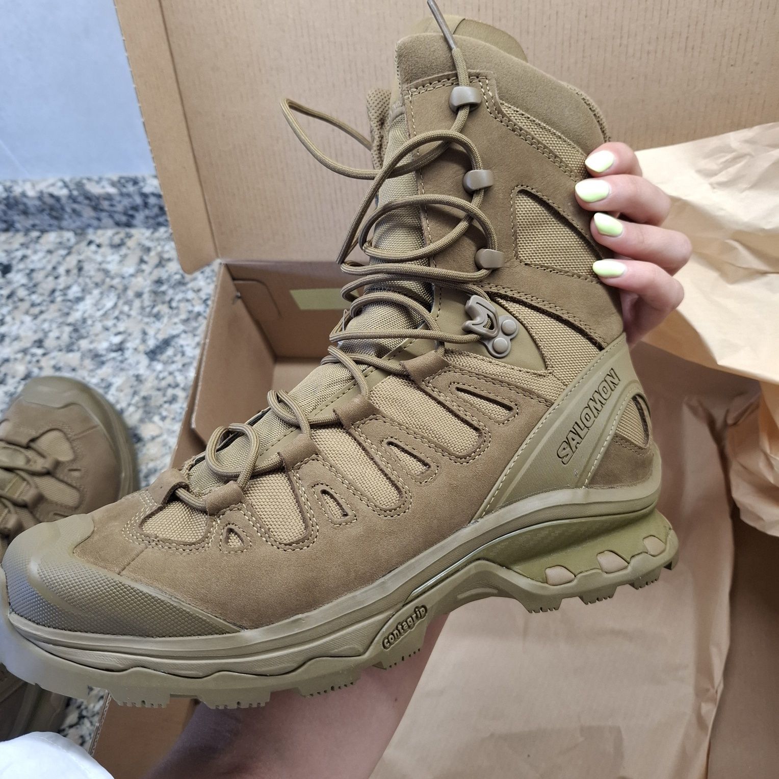 Botas quest 4D forces salomon goretex