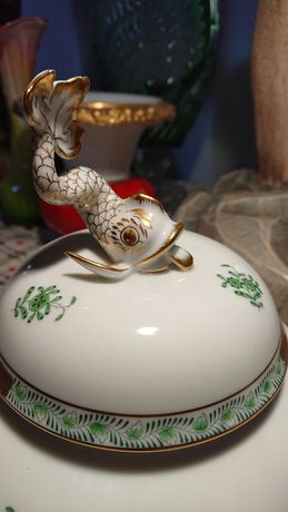Bąbonierka Herend porcelana