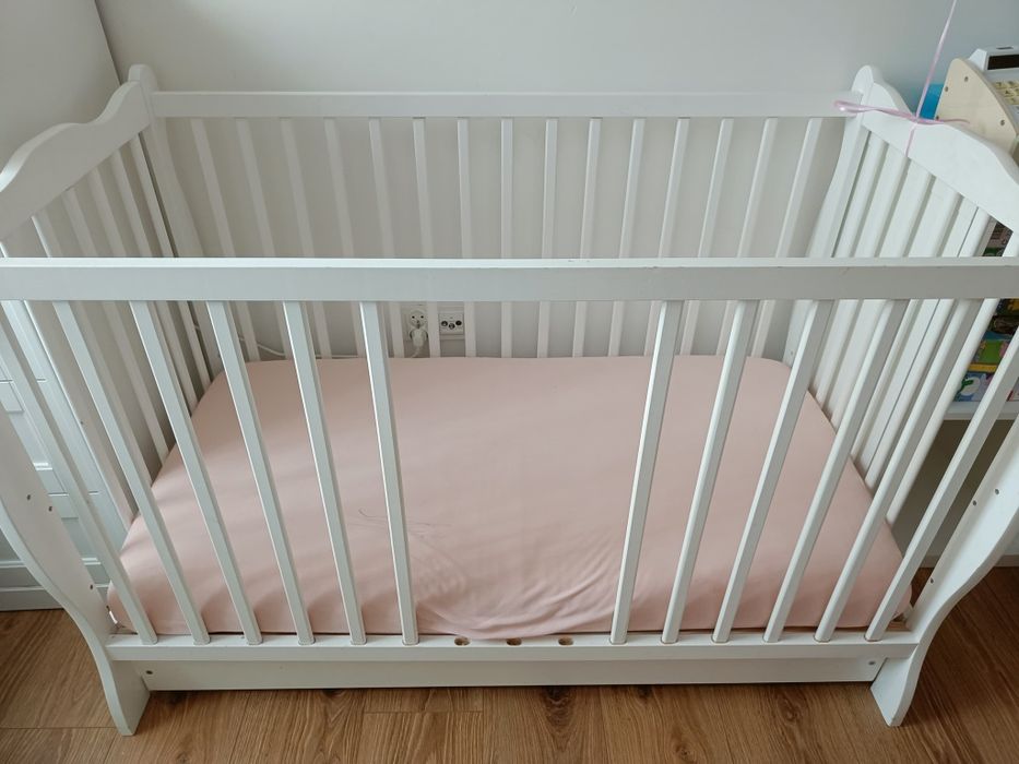 Łóżeczko tapczanik 3w1 wymiary 120x60 stan bdb