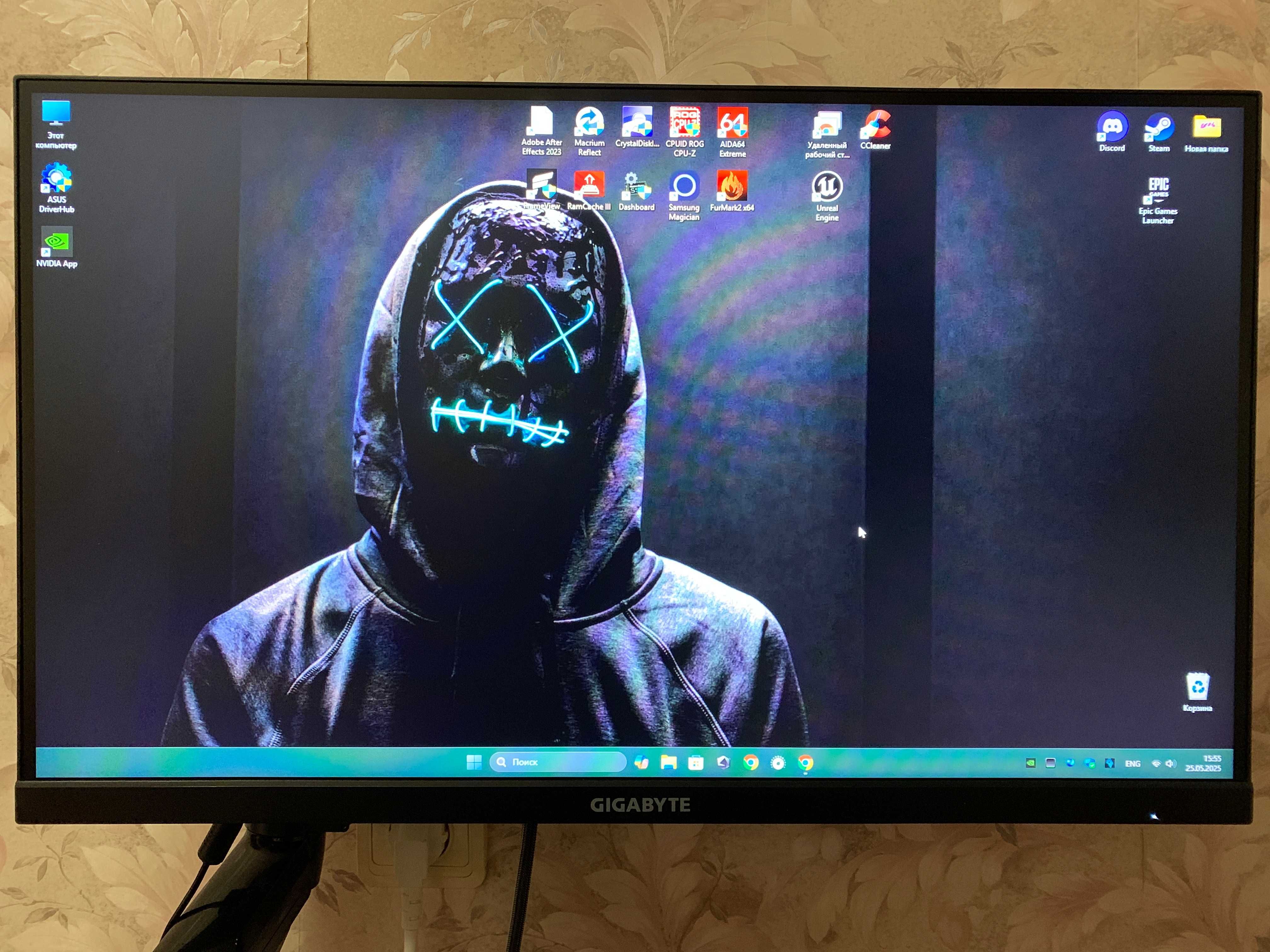 Монитор GIGABYTE 27" G27F 2 Gaming Black (1920x1080) 165Hz