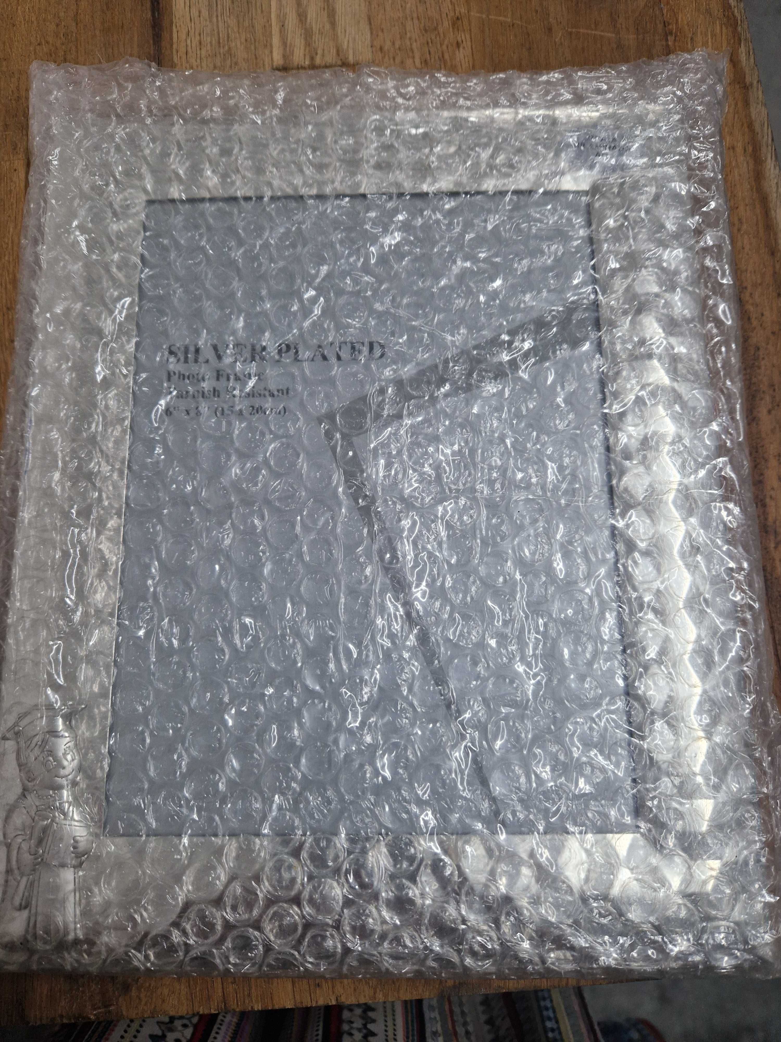 Moldura Prata 15x20 cm - Licenciatura/Mestrado/Pós-Graduação
