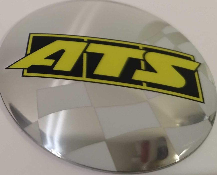 4 centros para jante, kit completo pronto a aplicar ATS