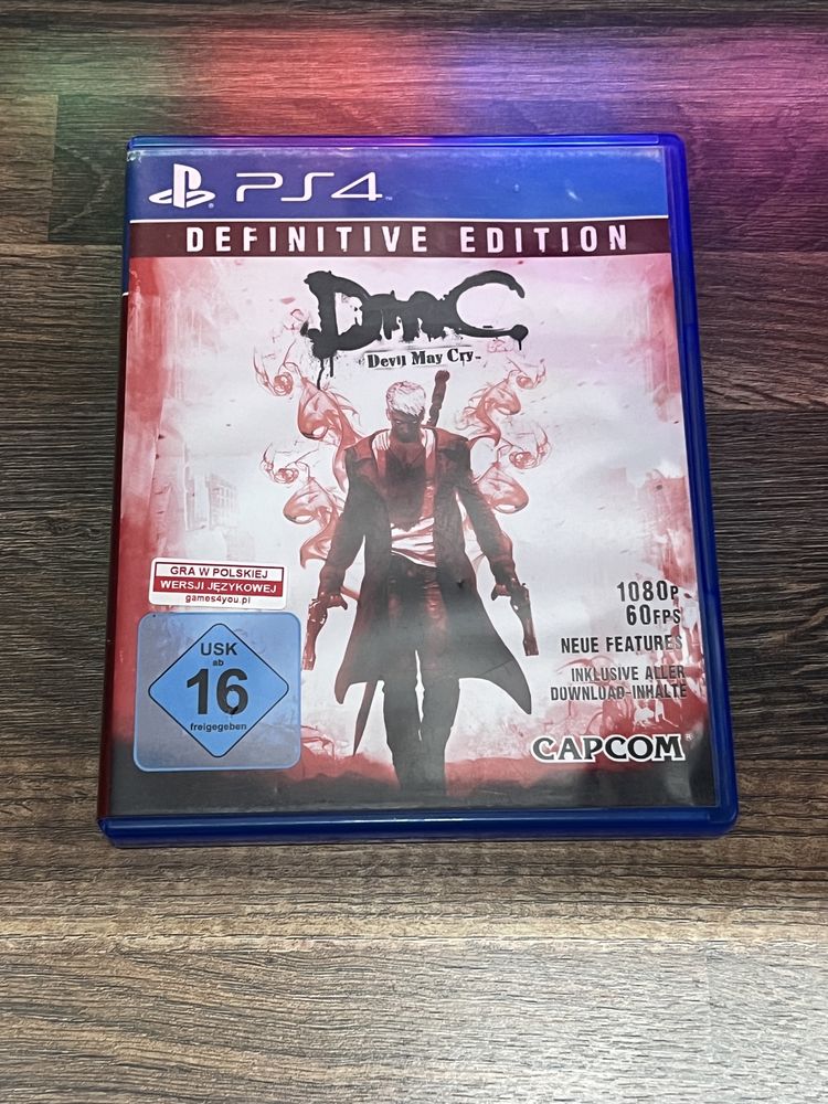 PlayStation Ps 4 Ps 5 Devil May Cry Definitive Edition PL