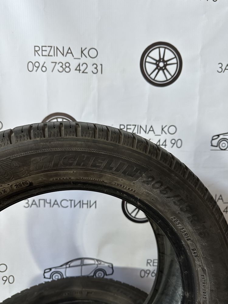 Комплект всесезонних шин 205/55 R16  Michelin