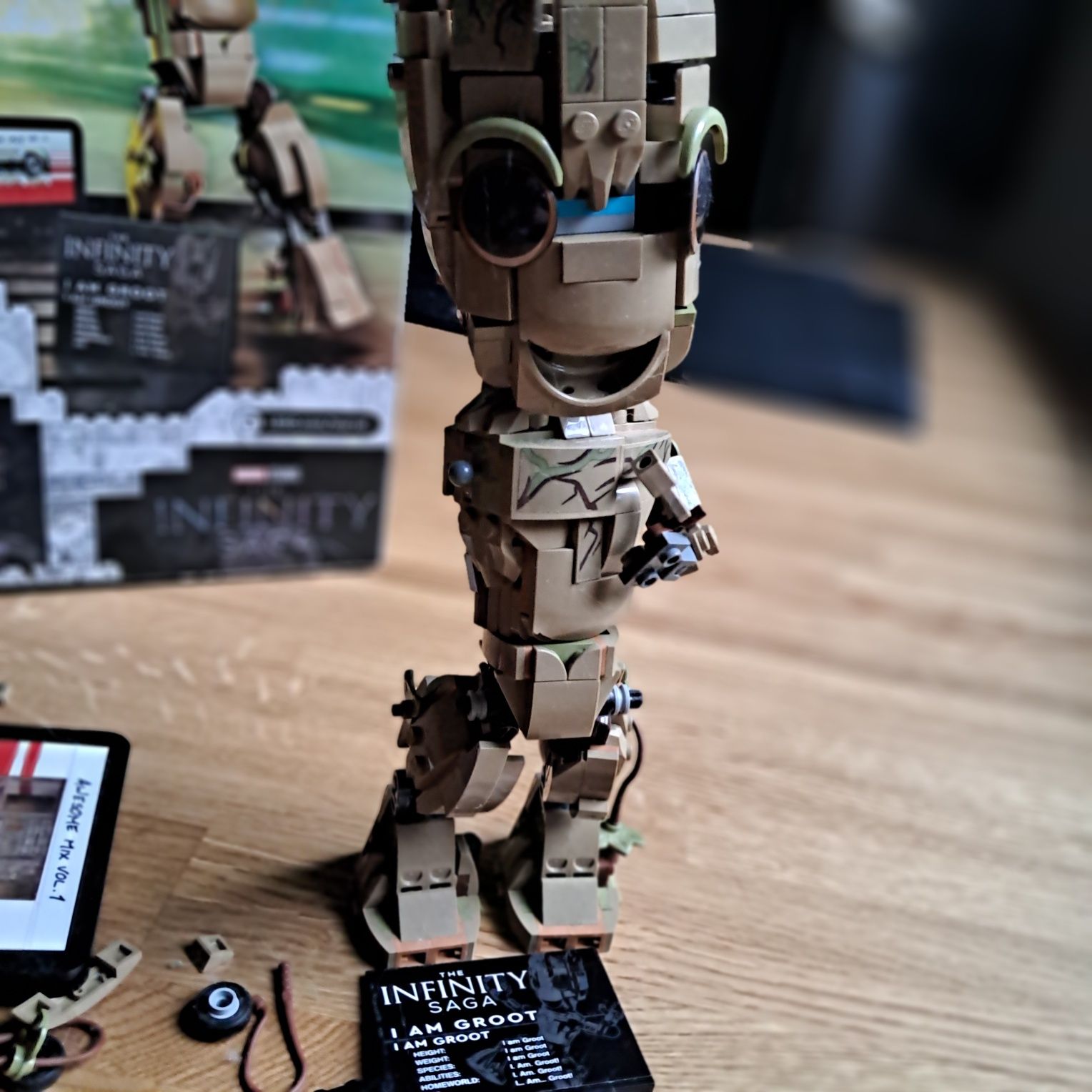 Lego Marvel infiniti saga Groot