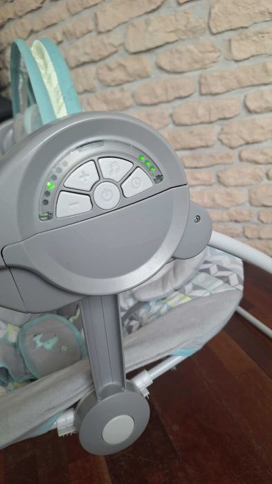 Elektryczny leżaczek bujaczek huśtawka INGENUITY