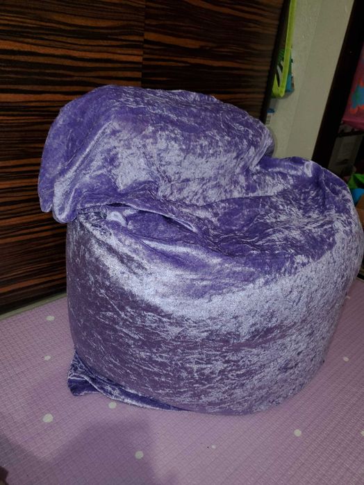 Крісло-мішок для сидіння дитячий до 25  кг плюс цукерки 1 кг