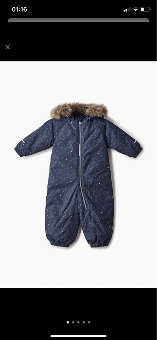 Зимний термо комбинезон name it 80+6 H&M