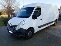 Renault Master L3H2 2017ok  maX L3H2 navi klima po kolizji tył/ kontener 2018r z fiche