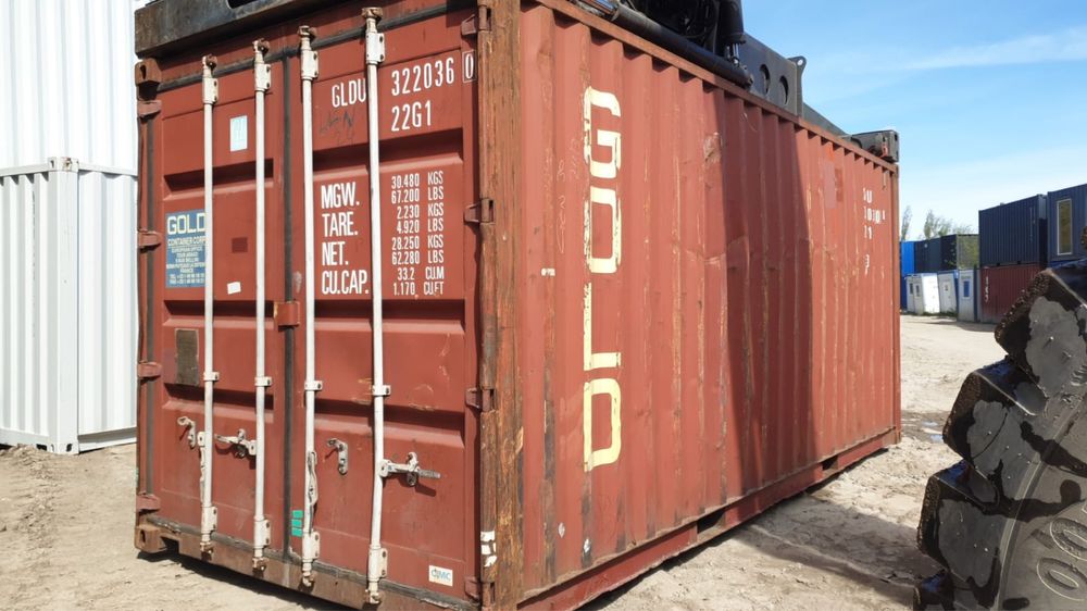 Kontener 20 DV - uzywany