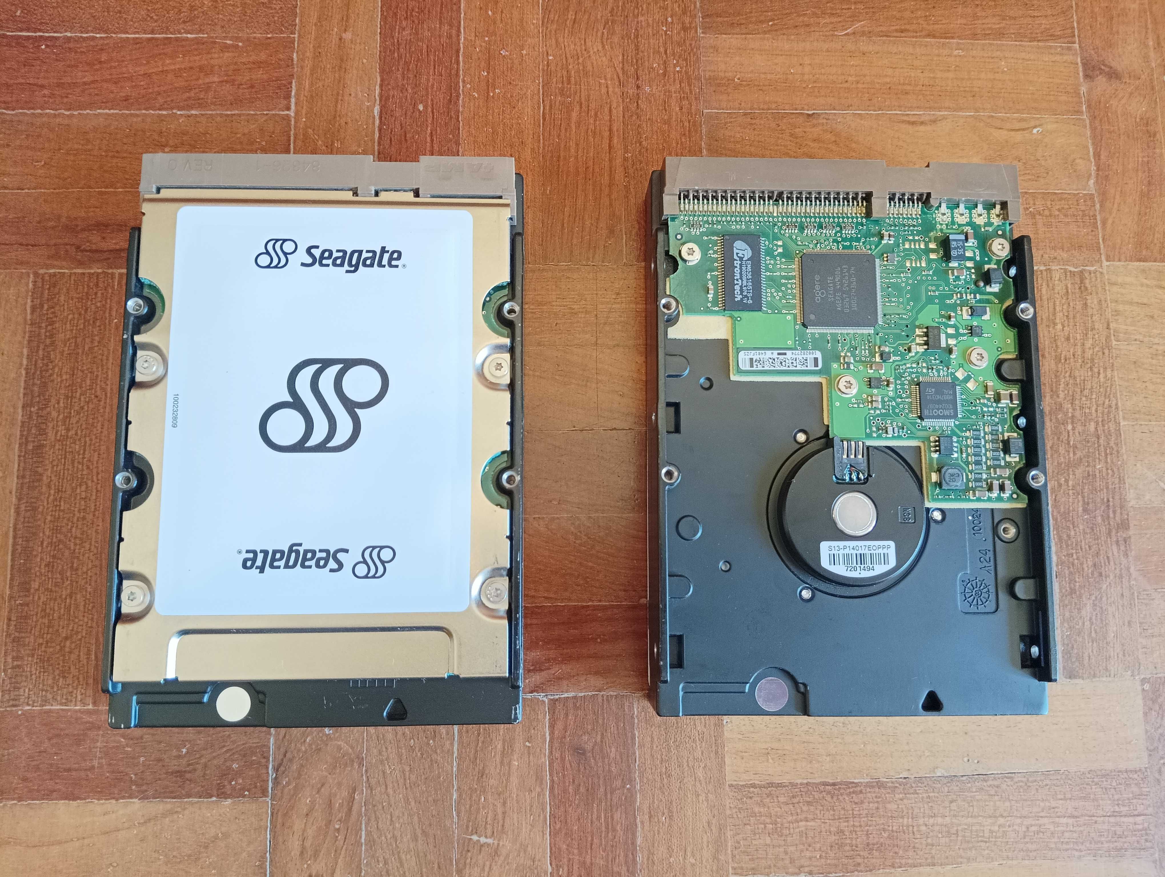 Discos Rígidos IDE ATA, Seagate, de 80 GB e de 120 GB, 3.5'', 7200 RPM