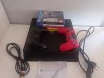 PlayStation 4 Pro + 2 kontrolery + 14 gier