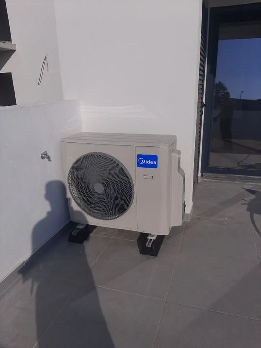 Ar condicionado frio e quente