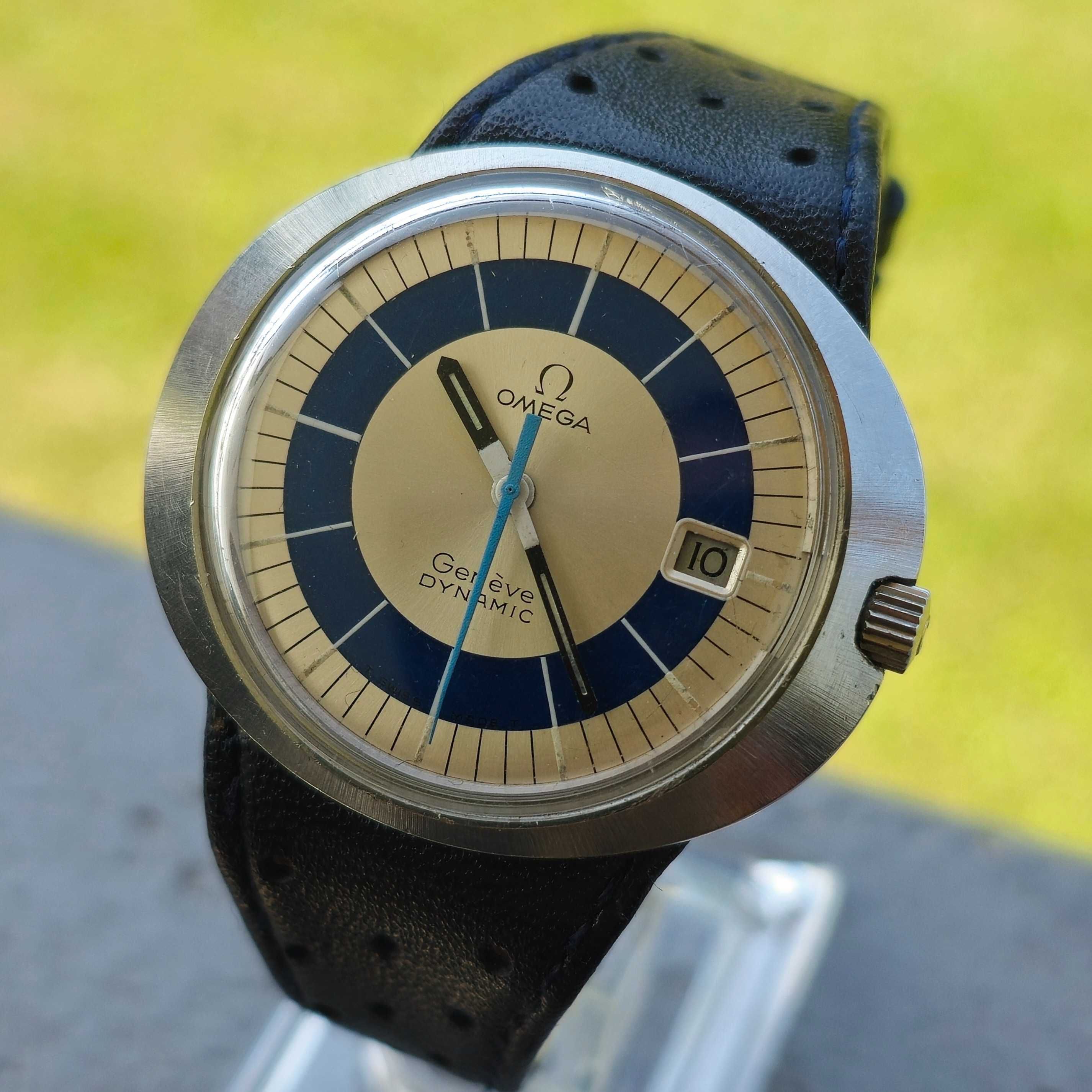 Omega Dynamic Tool 107 Zegarek Męski po serwisie Gwarancja