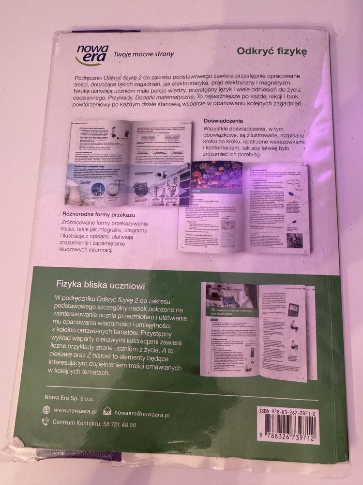 Odkryć fizyke 2 podręcznik